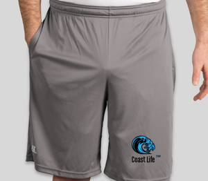 Men's Coast Life™ DRI POWER Athletic Shorts w/pockets